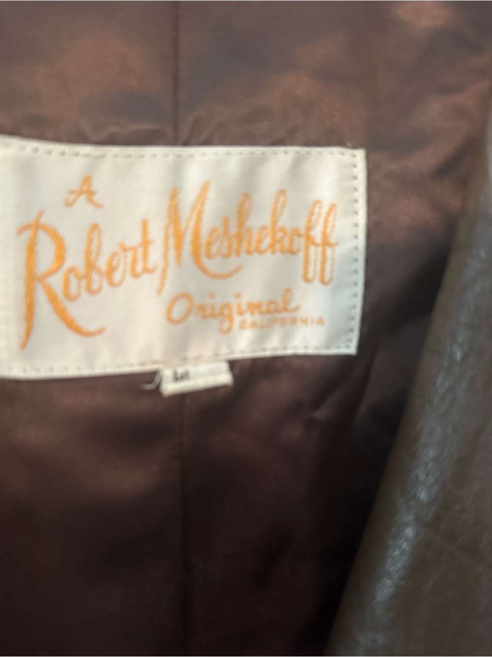 Women's Chocolate Brown Leather Jacket - Picture 2 of 5